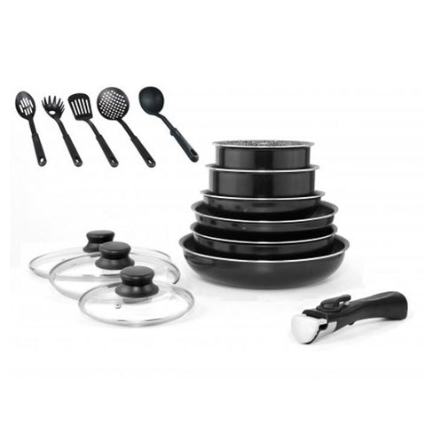 Batterie de cuisine Arthur Martin 15 pièces - Livraison offerte