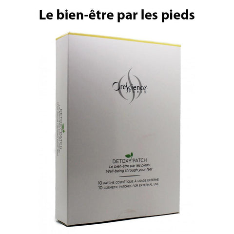 Boîte de 10 patchs Detox - Livraison Offerte