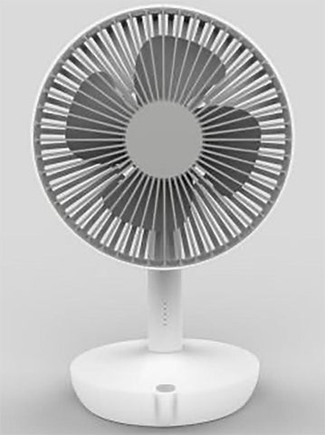 Ventilateur silencieux sans fil 5 vitesses avec chargeur USB intégré - Livraison offerte