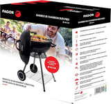 Barbecue sur pied avec cuisson au charbon de bois - Livraison offerte