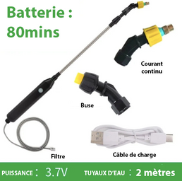 Pulvérisateur de jardin électrique portable - Livraison offerte