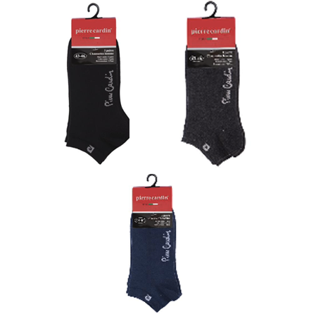 Lot de 3 paires de chaussettes Pierre Cardin - Livraison offerte