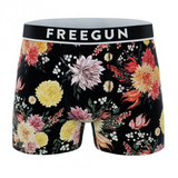 Lot de 6 boxers en coton de la marque Freegun + Lot de 3 paires de chaussettes en coton de la marque Serge Blanco - Livraison offerte