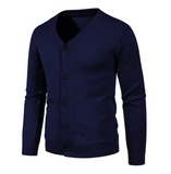 Gilet Cardigan à col en V pour homme - Livraison offerte