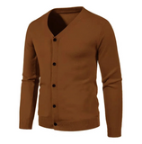 Gilet Cardigan à col en V pour homme - Livraison offerte