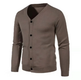 Gilet Cardigan à col en V pour homme - Livraison offerte