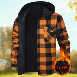 Chemise polaire épaisse doublée pour homme - Livraison offerte