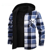 Chemise polaire épaisse doublée pour homme - Livraison offerte