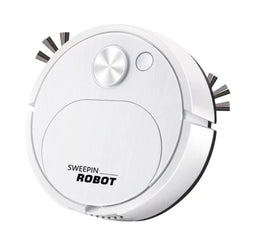Robot aspirateur absorbeur automatique blanc - Livraison offerte