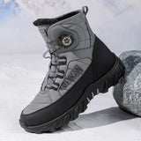 Bottes de neige chaudes, fourrées et décontractées pour homme résistantes aux températures froides - Livraison offerte