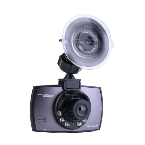 Caméra HD embarquée de voiture avec enregistrement, avec microphone et mode nuit + un support de fixation inclus - Livraison offerte