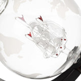 Lot d’une carafe globe + 2 verres à whisky + 2 sous-verres en liège + 9 cubes glaçons réfrigérants + 1 pince - Livraison offerte