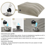Coussin repose-jambe pour jambes lourdes - Livraison offerte