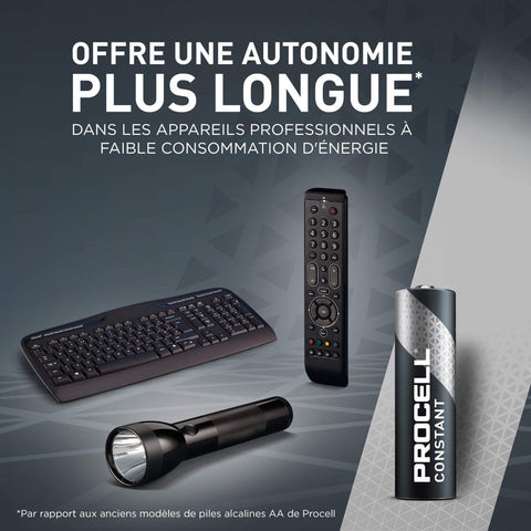 Pack de 10 Piles Alcalines Duracell AA - Livraison offerte