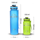 Gourde 1 litre avec sangle de transport robuste et matériaux réfléchissants afin de garder la fraîcheur – Livraison offerte