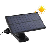 Lampe solaire rotative à 3 panneaux - Livraison offerte