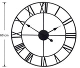 Horloge murale romaine avec effet 3D - Livraison offerte