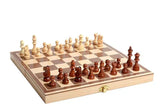 Jeu d'échecs, de dames, et backgammon, en bois - Livraison offerte