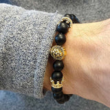 King bracelet : Bracelet Homme Tête de Lion - Livraison offerte