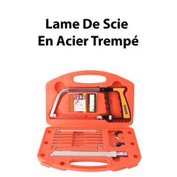 Coffret mallette scie multifonctions avec 11 outils - Livraison offerte