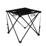 Lot de 2 chaises pliantes + 1 table pliante d’extérieur - Idéal pour le jardin, le camping, la pêche… Livraison offerte