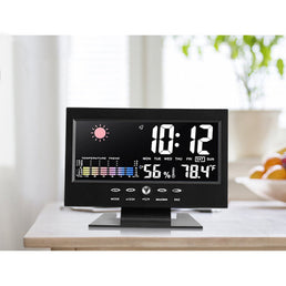 Horloge de station météo avec écran de couleur- Livraison offerte