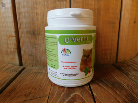 O'verm chat - gestion des parasites du chat