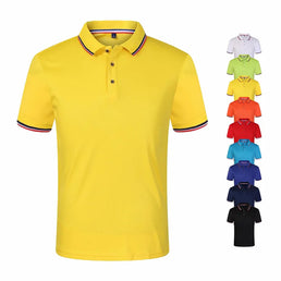 Polo à manches courtes style décontracté avec large choix de coloris - Livraison offerte