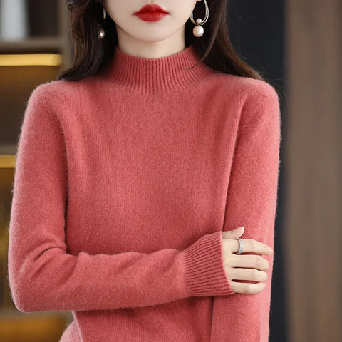 Pull chaud à manches longues pour femme - Livraison offerte