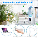 Rafraîchisseur d'air portable 6 vitesses avec faible consommation d’énergie - Livraison offerte