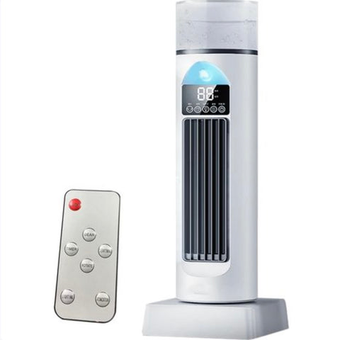 Rafraîchisseur d'air silencieux oscillant avec télécommande – 6 vitesses - Livraison offerte