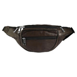 Sac banane en cuir véritable - Livraison offerte