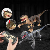 VELOCIRAPTOR : Dinosaure Télécommandé avec effets sonores et lumineux - Livraison offerte