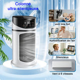 Ventilateur humidificateur climatiseur à refroidissement rapide avec minuterie possible - Livraison offerte