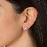 Coffret 7 boucles d'oreilles plaqué or 18 carats en cristaux Swarovski® - Livraison offerte