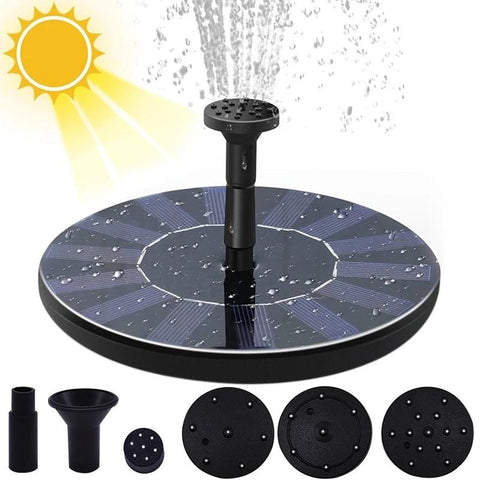 Mini fontaine à énergie solaire piscine de jardin fontaine flottante  solaire décoration de jardin cascades d'eau accessoires de piscine # g3