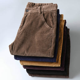 Pantalon en velours côtelé épais pour homme - Livraison Offerte