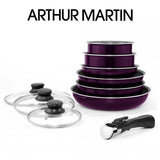 Batterie de cuisine Arthur Martin 10 pièces - Livraison offerte