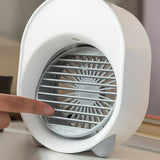 Mini-climatiseur humidificateur à ultrason avec LED - Livraison Offerte